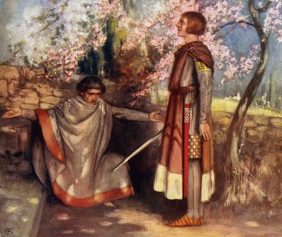 Sint Giovanni Gualberto en de Moordenaar door Stephen Reid
