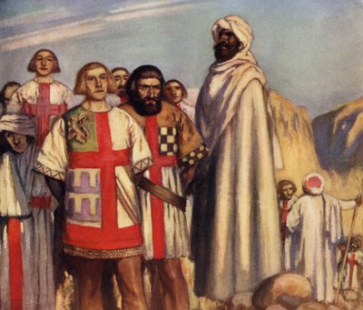 De Ridders van het Rode Kruis in de macht van Saladin door Stephen Reid