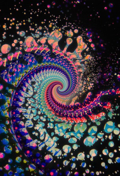 Spiraal dood, 2024 door Steve Pavlovsky