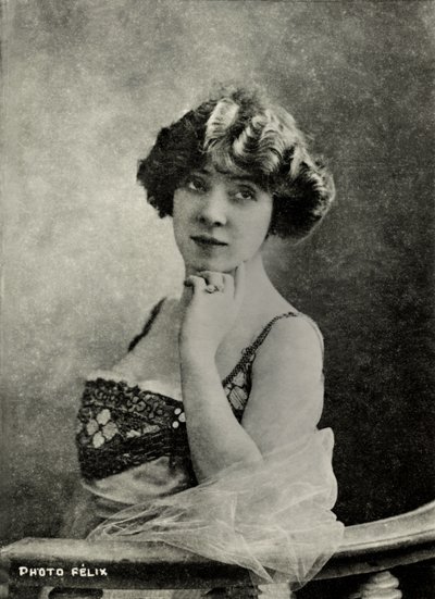 Portret van de Franse kunstenares Amelie Dieterle ( 1871 door Studio Felix
