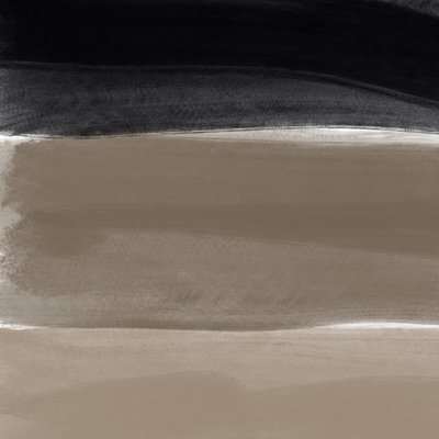 Aardse abstracte horizon door Studio Palette