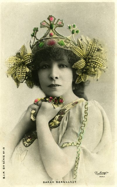 Henriette Rosine Bernard alias Sarah Bernhardt als 