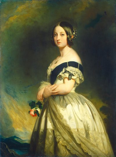 Koningin Victoria door Studio of Franz Xaver Winterhalter