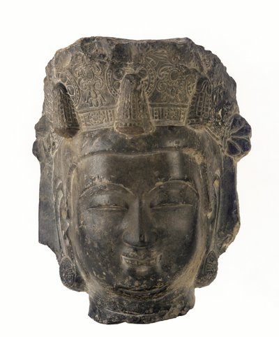Hoofd van een bodhisattva, 581-618 door Sui Dynasty Chinese School