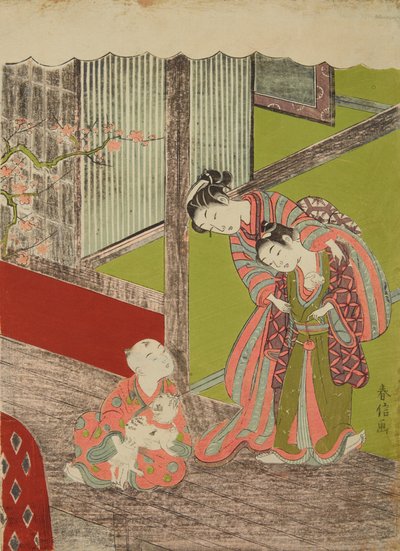  door Suzuki Harunobu