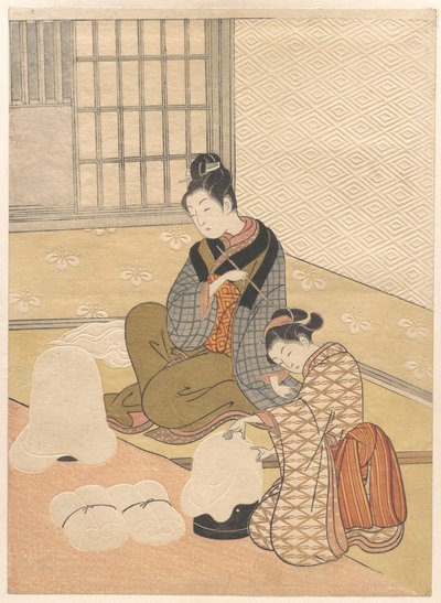  door Suzuki Harunobu