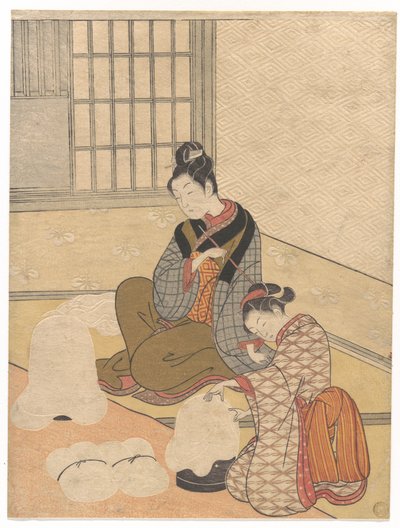  door Suzuki Harunobu
