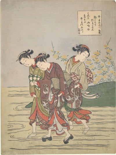  door Suzuki Harunobu