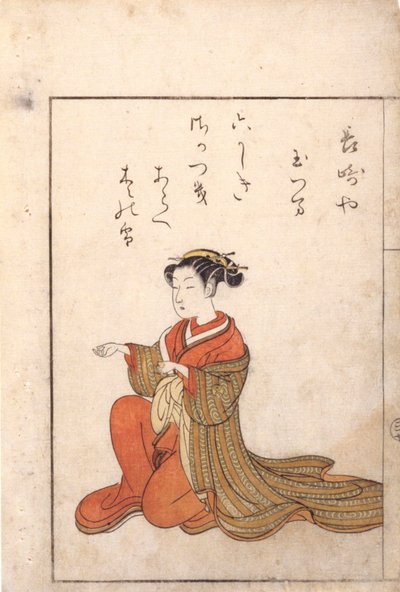  door Suzuki Harunobu