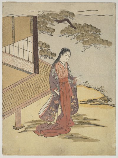  door Suzuki Harunobu