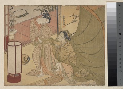  door Suzuki Harunobu