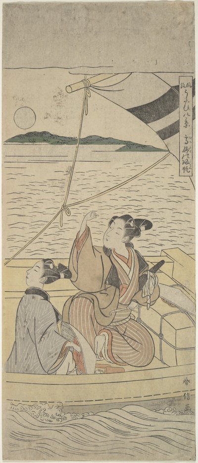  door Suzuki Harunobu