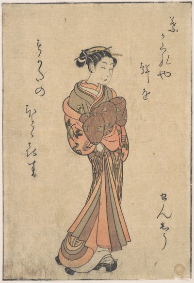  door Suzuki Harunobu