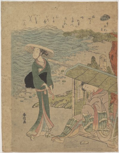  door Suzuki Harunobu