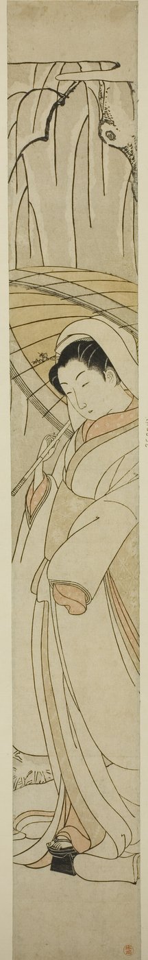 De Reigermaagd door Suzuki Harunobu