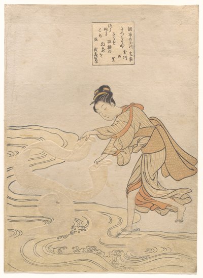  door Suzuki Harunobu