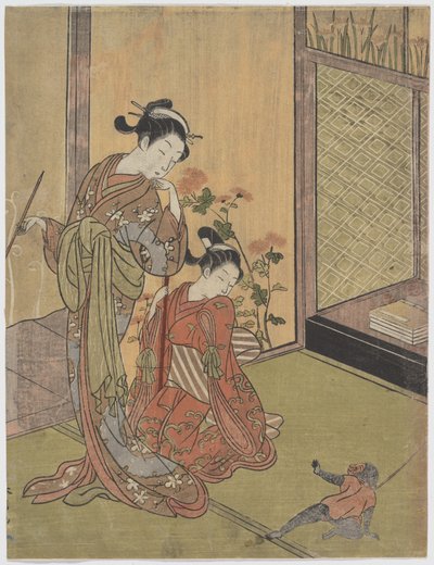  door Suzuki Harunobu