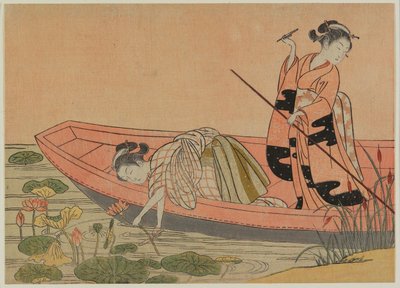  door Suzuki Harunobu