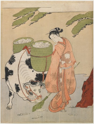  door Suzuki Harunobu