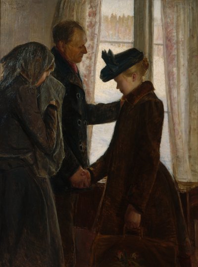 Het afscheid door Sven Jorgensen