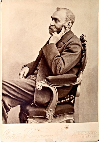 Alfred Nobel door Swedish Photographer