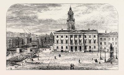 Göteborg, Zweden (gravure) door Swedish School