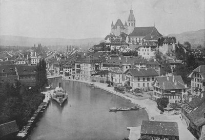 Thun, Algemeen Uitzicht door Swiss Photographer
