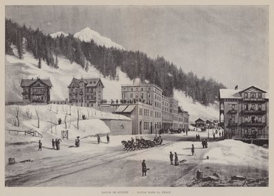 Davos in de Sneeuw door Swiss School