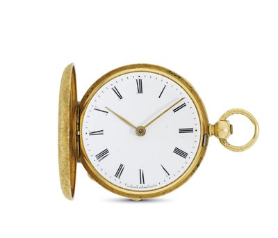 Hunter zakhorloge met sleutelopwinding, Vacheron et Constantin, Genève, ca. 1860 door Swiss School
