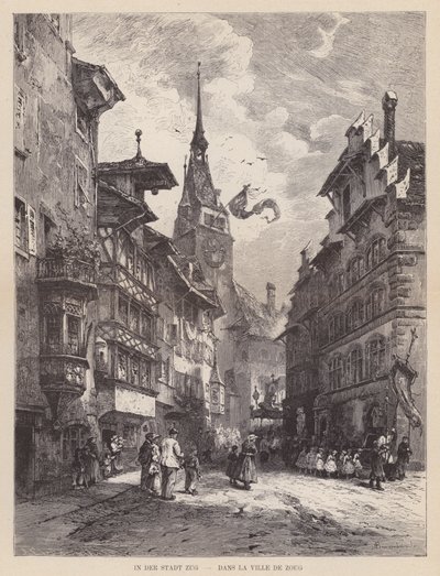 In der Stadt Zug, Dans la Ville de Zoug door Swiss School