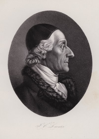 Johann Kaspar Lavater, Zwitserse schrijver en fysiognomist door Swiss School