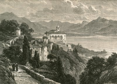 Bedevaartskerk van de Madonna Del Sasso, nabij Locarno door Swiss School