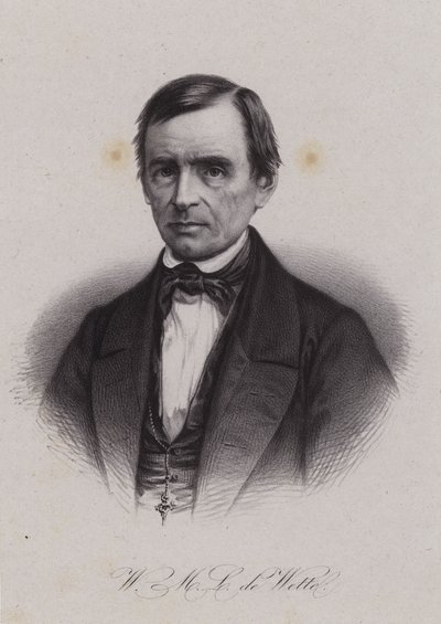 Wilhelm Martin Leberecht de Wette, Duits-Zwitserse theoloog en bijbelgeleerde door Swiss School