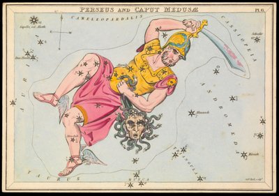 Perseus en Caput Medusae, ca. 1825 door Sydney Hall