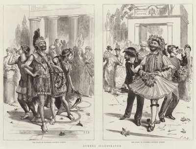 Athene geïllustreerd door Sydney Prior Hall
