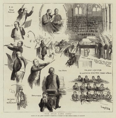 Voor Auld Lang Syne door Sydney Prior Hall