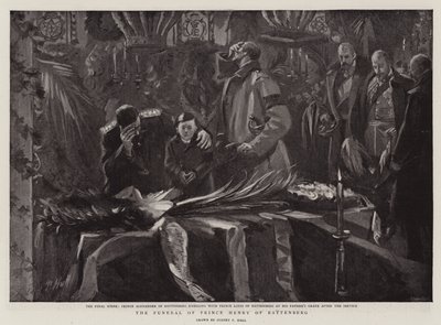 De begrafenis van prins Hendrik van Battenberg door Sydney Prior Hall