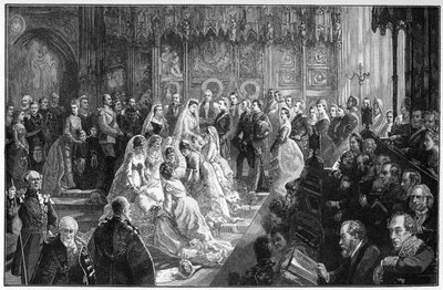 Het huwelijk van prinses Louise, 21 maart 1871, 1900 door Sydney Prior Hall