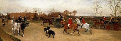 Laten We Ons Bij de Vrolijke Menigte Voegen die Lachend Langsgaat, en We Gaan Vandaag Allemaal Jagen door Sylvester Martin