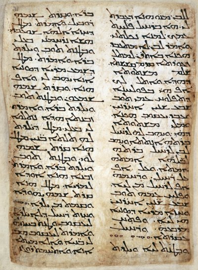 Tekstpagina uit Pentateuch. (Genesis, Exodus, Numeri, Deuteronomium), 464 door Syrian Syrian