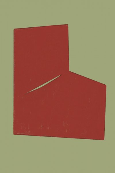 Minimal Red Slit door THE MIUUS STUDIO