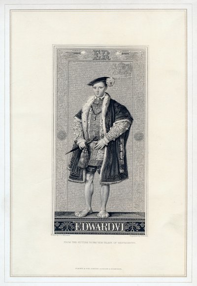 Edward VI, Koning van Engeland door T. Brown