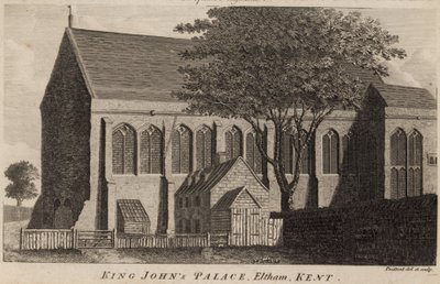 Paleis van Koning Jan, Eltham, Kent door T. Prattent