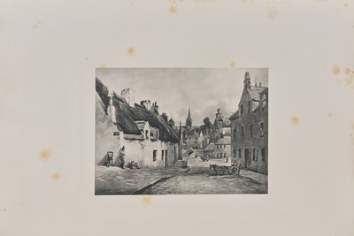 Ladywell Street, in de richting van de kathedraal door T. and R. Annan and Sons
