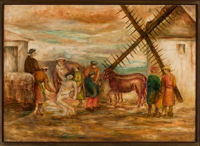 De barmhartige Samaritaan door Tadeusz Makowski