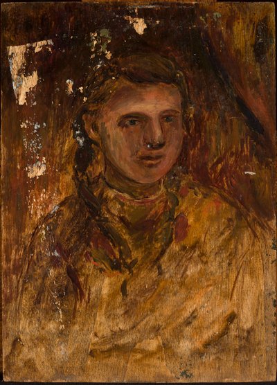 Studie eines Mädchens door Tadeusz Makowski