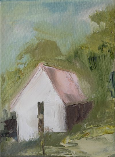 Rustige boerderij door Tamar Green