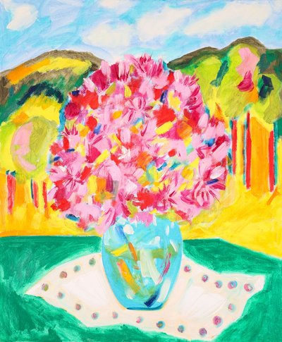 Kleurrijke bergbloemen door Tamara Jare