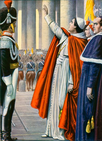 18 juli 1846, Paus Pius IX kondigt een amnestie aan door Tancredi Scarpelli