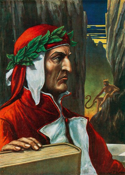 Dante Alighieri door Tancredi Scarpelli